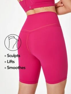 GLOWMODE 8" FeatherFit™ Crossover Biker Shorts Breathable Cycling Running Gym Workout -Gym Chic Wear 16602082655cba1cd3bf262fb00ad8ad3b4c332e50 thumbnail 405x552