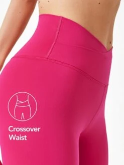 GLOWMODE 8" FeatherFit™ Crossover Biker Shorts Breathable Cycling Running Gym Workout -Gym Chic Wear 1662535133b59a98717ca92daaa39db6839a2d063c thumbnail 405x552