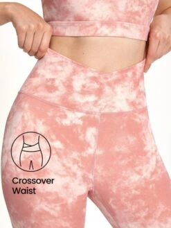 GLOWMODE 24" FeatherFit™ Crossover Yoga Leggings Buttery Soft High Stretch Crossover Waist Sports Tights -Gym Chic Wear 16692661998ef0eed0d733d15990fb5ac9e5cb6372 thumbnail 405x552