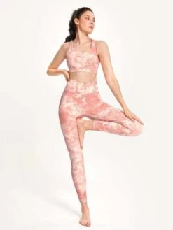 GLOWMODE 24" FeatherFit™ Crossover Yoga Leggings Buttery Soft High Stretch Crossover Waist Sports Tights -Gym Chic Wear 1669266206570cab86db02fd890fdb49d95d301faa thumbnail 405x552