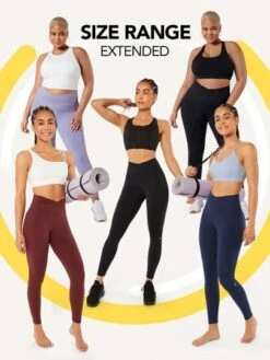 GLOWMODE 24" FeatherFit™ Crossover Yoga Leggings Buttery Soft High Stretch Crossover Waist Sports Tights -Gym Chic Wear 166926621556f6738ccb2151fb327c0907048f4e3c thumbnail 405x552