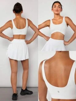 GLOWMODE FeatherFit™ Glow Figure Corset-Effect Sports Bra -Gym Chic Wear 1684409951f2e660922fa02d1f9a670460cbc3d0e9 thumbnail 405x552