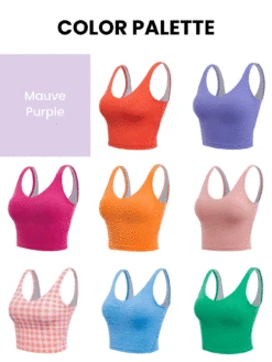 GLOWMODE FeatherFit™ Active Tank -Gym Chic Wear 1685441435a72f63db866cba6902bcbc3c1756f392