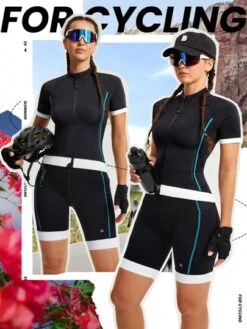 GLOWMODE 8" Padded Cycling Shorts With Pockets Pading Cycling Spinning Biker Bicycle -Gym Chic Wear 168630989437f8b499fd50efae70e8373e315b0e94 thumbnail 405x552