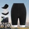 GLOWMODE 8" Padded Cycling Shorts With Pockets Pading Cycling Spinning Biker Bicycle