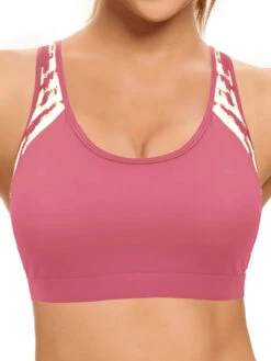 Tie Dye Criss Cross Back Sports Bra