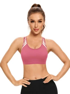 Tie Dye Criss Cross Back Sports Bra -Gym Chic Wear 1686642740141686e4bfa8d15e0aeb5f1e4a5f6cdd thumbnail 405x552