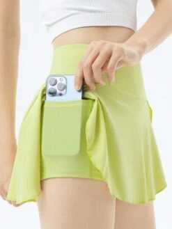 361 Yoga Hip Cover Sports Skort Embarrassment Outer Skirt Butt Curtain Fitness One-Piece Hip Cover Yoga Skort Women