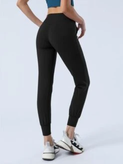 Elastic Ankle Cropped Athletic Yoga Pants -Gym Chic Wear 1687327479569c4e2229180fe0c2eb0f7dcc03e0a3 thumbnail 405x552