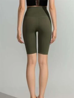 Yoga Shorts/cropped Pants/leggings, High-waisted, Skinny, Fitness Sport Shorts -Gym Chic Wear 1687435321df4b5d262cedc1d4d81b3a28957ba571 thumbnail 405x552