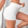 Wideband Waist Flap Pocket Ruched Back Sports Shorts -Gym Chic Wear 1687831062021805038cfc858e5e2c4adb5dbe1032 thumbnail 405x552