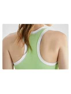 1 Piece Contrasting Color Yoga Vest With Chest Pad For Women -Gym Chic Wear 1688025819b21ab44ac6d1786614f7d5cb6b53b184 square thumbnail 405x552