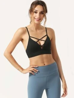 Yoga, Running Backless, Push Up Sports Bra
