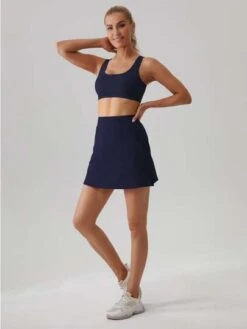 Women's Sport Skort With Built-in Shorts, For Tennis And Golf -Gym Chic Wear 1688118542f19ed83f7042467216d35a64c7a567ca thumbnail 405x552