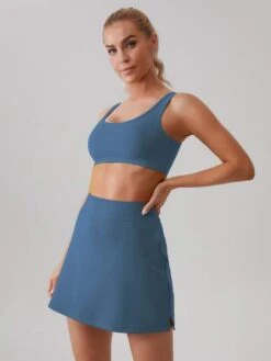 Women's Sports Skirt With Built-in Shorts For Tennis, Golf And Other Activities -Gym Chic Wear 1688118645c01d62d8a99c56c387376061ccc9f379 thumbnail 405x552