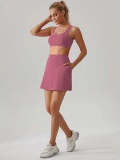 Women's Sports Skorts With Built-in Shorts, Perfect For Tennis, Golf -Gym Chic Wear 1688118869b5c793b0dc916f2aff268ce3aa3f0bc1 thumbnail 405x552