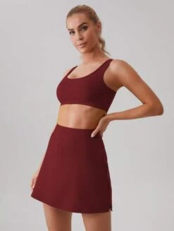 Women's Sports Skorts With Phone Pocket, For Tennis And Golf -Gym Chic Wear 1688119267d0ea662a0897bf43d4be28227be95538 thumbnail 405x552