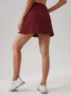 Women's Sports Skorts With Phone Pocket, For Tennis And Golf