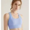 1 Piece Fixed Cup Sports Bra Shockproof Women's Fitness Top Professional Beautiful Back Bra Contrasting Color Thin Shoulder Straps For Running Outside Wear -Gym Chic Wear 168820115121c537d9ee5d661f0f74e6dc0fcc7f39 square thumbnail 405x552