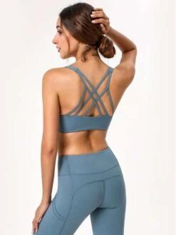 Sports Yoga Bra With Shockproof Function, Show Back Beauty