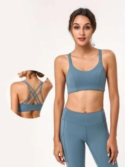 Sports Yoga Bra With Shockproof Function, Show Back Beauty -Gym Chic Wear 1688205831d5b398b934402a745dac79975036eee9 thumbnail 405x552