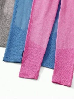 Yoga Basic 4pcs Seamless Wideband Waist Sports Leggings -Gym Chic Wear 168828386362c68884150bac781399940a0da93277 thumbnail 405x552