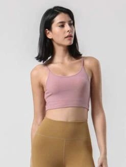 Back Knot Fitness Yoga Bra Tank Top For Women -Gym Chic Wear 168837476940e319b4e3cf7e86021c83b222953289 thumbnail 405x552