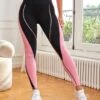 SHEIN Colorblock Wideband Waist Top-stitching Sports Leggings -Gym Chic Wear 168852691442ccb84bb87ce8d3525278faa9a304a4 thumbnail 405x552