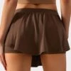 VUTRU Women's Fake Two Piece Anti-Light Running Skort