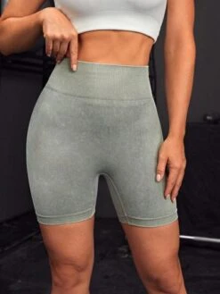 Wide Waistband Sports Shorts -Gym Chic Wear 16885610128c8dde12e9b80e0db1feefd5b7991df5 thumbnail 405x552