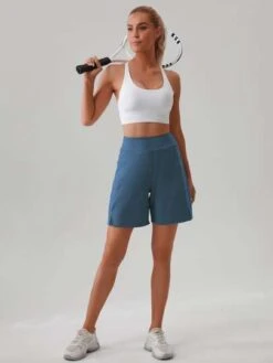 Ladies' Loose Sports Running Shorts -Gym Chic Wear 168863289117e66c53eb56cd1283f617c7acc6f3fe thumbnail 405x552