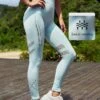SHEIN Leisure Hollow Out Wide Waistband Sports Leggings -Gym Chic Wear 1688707716c072c0e4a985c59082eb4aabc658f667 thumbnail 405x552