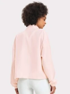 VUTRU Women's Double Pocket Stand Collar Windbreaker Jacket