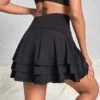 High Waist Ruffle Hem Sports Skort -Gym Chic Wear 1688713285512294b1f8cf052c4495a22037b96ee4 thumbnail 405x552