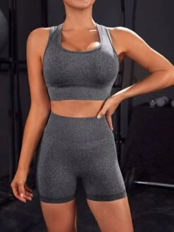 Seamless High Stretch Sports Bra With Biker Shorts -Gym Chic Wear 1688713604e0c525124c6445ca4e16dabab8dee30f thumbnail 405x552