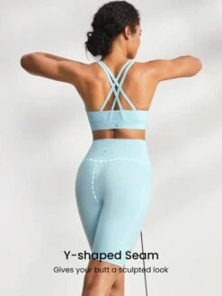 GLOWMODE 10" FeatherFit™ Cyclist Anti Roll-Down Bike Shorts Breathable Running Gym Workout