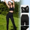 SHEIN Leisure Seamless High Stretch Sports Bra With Leggings -Gym Chic Wear 168871838849da8694c4b679cadb0037f0a6a0d52d thumbnail 405x552