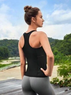 SHEIN Leisure Solid Sports Tank Top -Gym Chic Wear 1688718393afcd5a427b89d4b0bbe32d64138d716a thumbnail 405x552