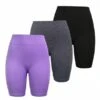 3pcs Solid Wideband Waist Sports Shorts -Gym Chic Wear 16889524591e631b74cb8695650dbf08dea580b6b9 thumbnail 405x552