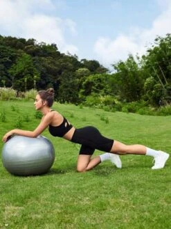 SHEIN Leisure Mesh Insert Wideband Waist Biker Shorts -Gym Chic Wear 16889740320478a4825a39dcf3bbb9cc534970c510 thumbnail 405x552