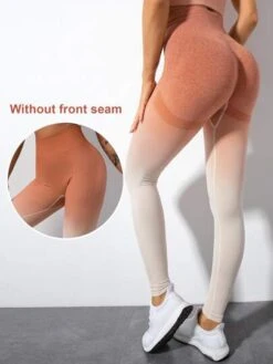 Gradient Seamless Women's Sports Yoga Pants -Gym Chic Wear 1689211236469c920fafa1d74723910455cef1fa67 thumbnail 405x552