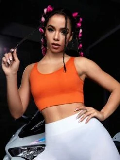 Lace Up Backless Sports Bra -Gym Chic Wear 1689301705bc7d902f202d2826f28641a2b7a9fdf0 thumbnail 405x552