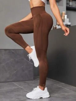 Seamless Wide Waistband Sports Leggings -Gym Chic Wear 16893117012ef5d3faf7d64fba0e7071cf8a24a9d7 thumbnail 405x552