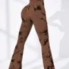 Tie Dye Wideband Waist Flare Leg Sports Pants -Gym Chic Wear 16893223094d164ccb22423be5ae285dc86b324c22 thumbnail 405x552