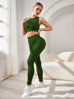 SHEIN Seamless High Stretch Sports Set -Gym Chic Wear 1689413220acd94fa7ab0c887009604055799cd2c3 thumbnail 405x552