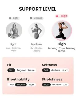 SHEIN Leisure Wideband Waist Sports Shorts With Phone Pocket -Gym Chic Wear 16895634501ddbc8ea44317dc5a0112470ae4499d6 thumbnail 405x552