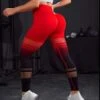 Ombre Hollow Out Tummy Control Sports Leggings -Gym Chic Wear 1689594581cb197d1d367dd473e28f802118e2ff72 thumbnail 405x552