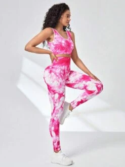 Tie Dye Sports Set -Gym Chic Wear 16896735547a0c9d8ca87d04afd33c2fbc8a684c36 thumbnail 405x552