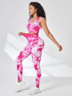Tie Dye Sports Set -Gym Chic Wear 1689673556214ccbe001befaa3c52f25bce1684ff6 thumbnail 405x552