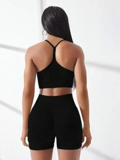 Seamless Sports Bra With Biker Shorts -Gym Chic Wear 1689741307360ab98113525dd6de483c1994413e0a thumbnail 405x552